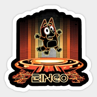 bingo bluey Sticker